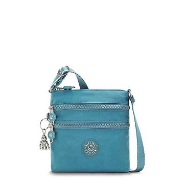 Kipling Alvar Extra Small Mini Tassen Turquoise | NL 1905JP